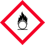 GHS pictogram for Class 5.1 Oxidising Substances